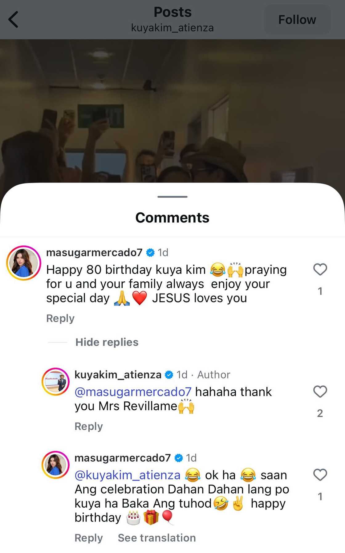 Kuya Kim Atienza/@kuyakim_atienza Kuya Kim Atienza/@kuyakim_atienza