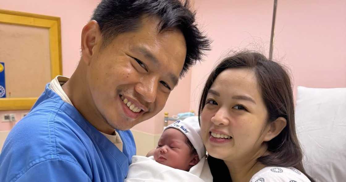 Former Goin' Bulilit star Trina "Hopia" Legaspi gives birth to second baby (@trinalegaspi) Former Goin' Bulilit star Trina "Hopia" Legaspi gives birth to second baby (@trinalegaspi)