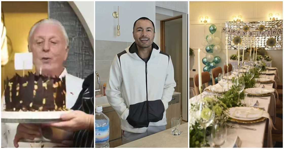 Derek Ramsay gives a glimpse into his father's birthday celebration: "You are a living legend"