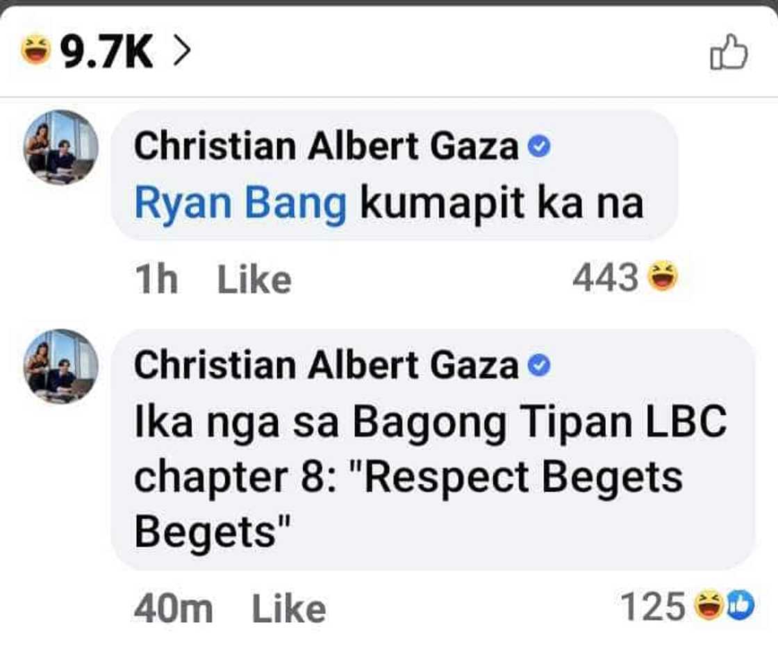 Xian Gaza invents Yeng Constantino, husband Yan Asuncion’s “convo” on Ryan Bang Xian Gaza invents Yeng Constantino, husband Yan Asuncion’s “convo” on Ryan Bang