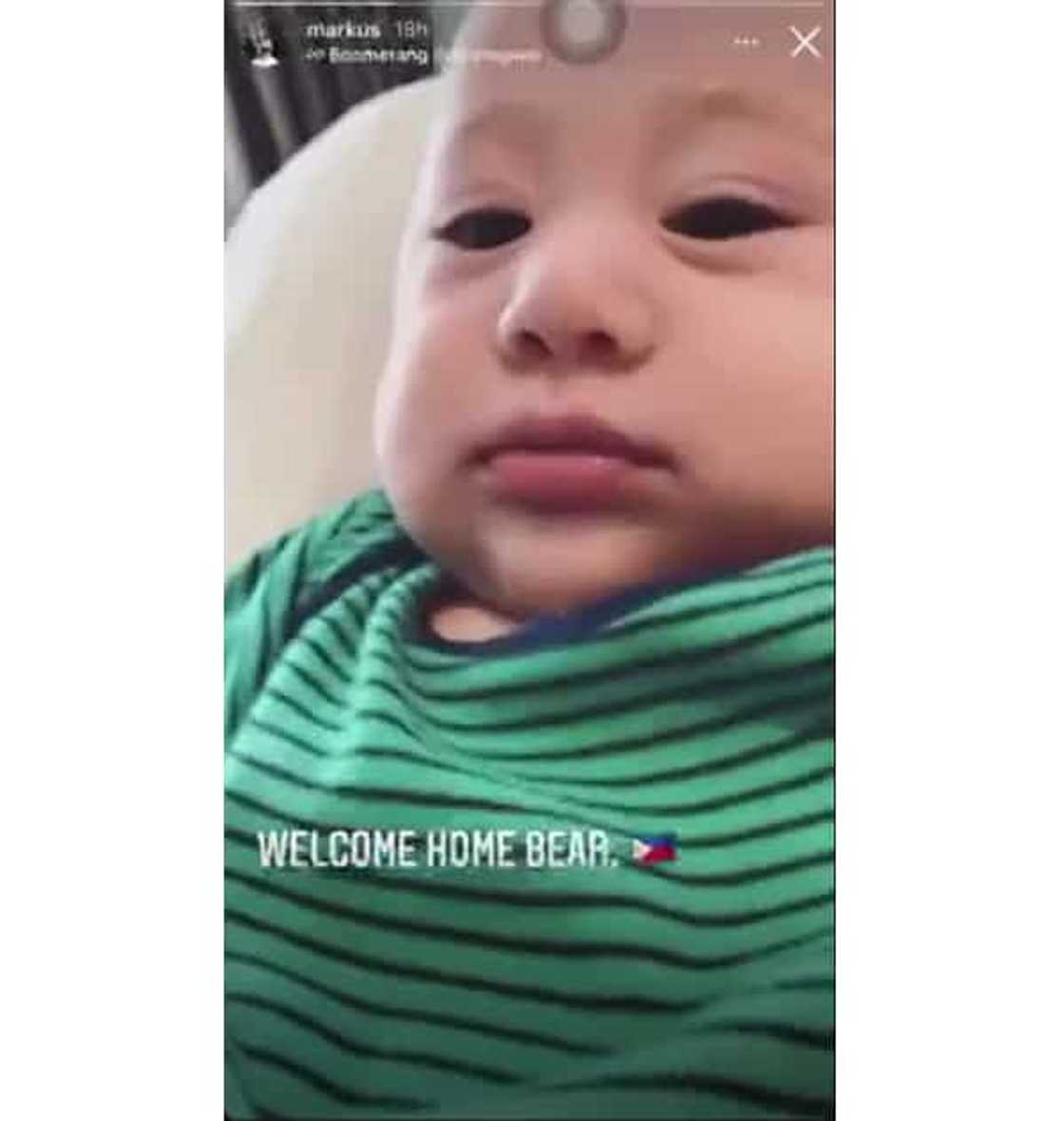 Janella Salvador, Markus Paterson now in PH with baby Jude Janella Salvador, Markus Paterson now in PH with baby Jude
