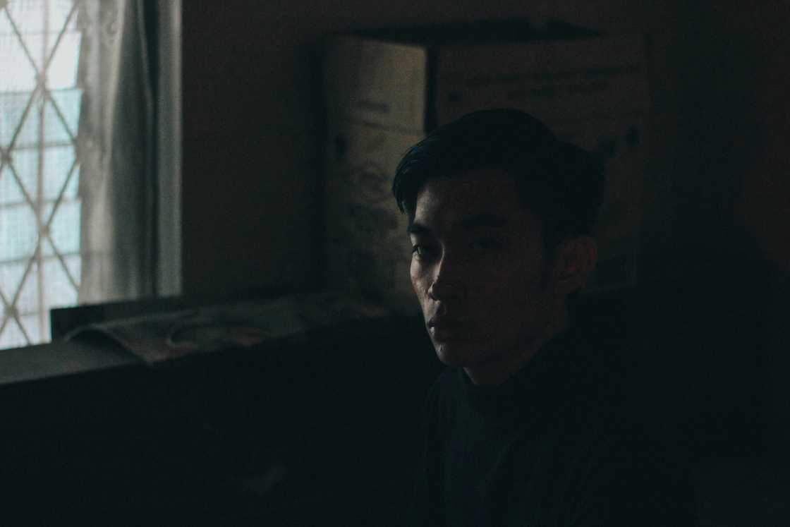 A worried man A worried man