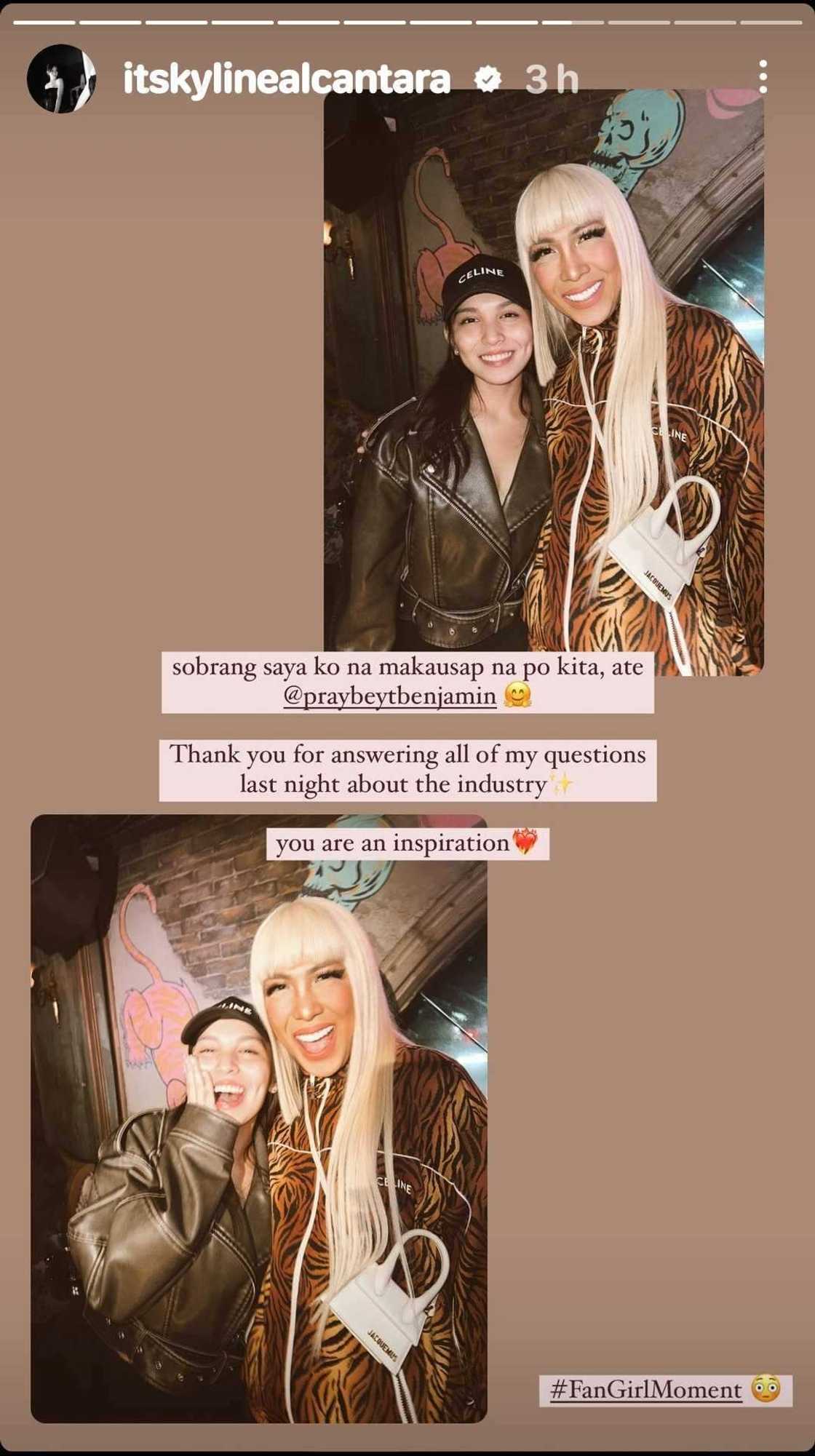 Kyline Alcantara, pinasalamatan si Vice Ganda sa isang post Kyline Alcantara, pinasalamatan si Vice Ganda sa isang post