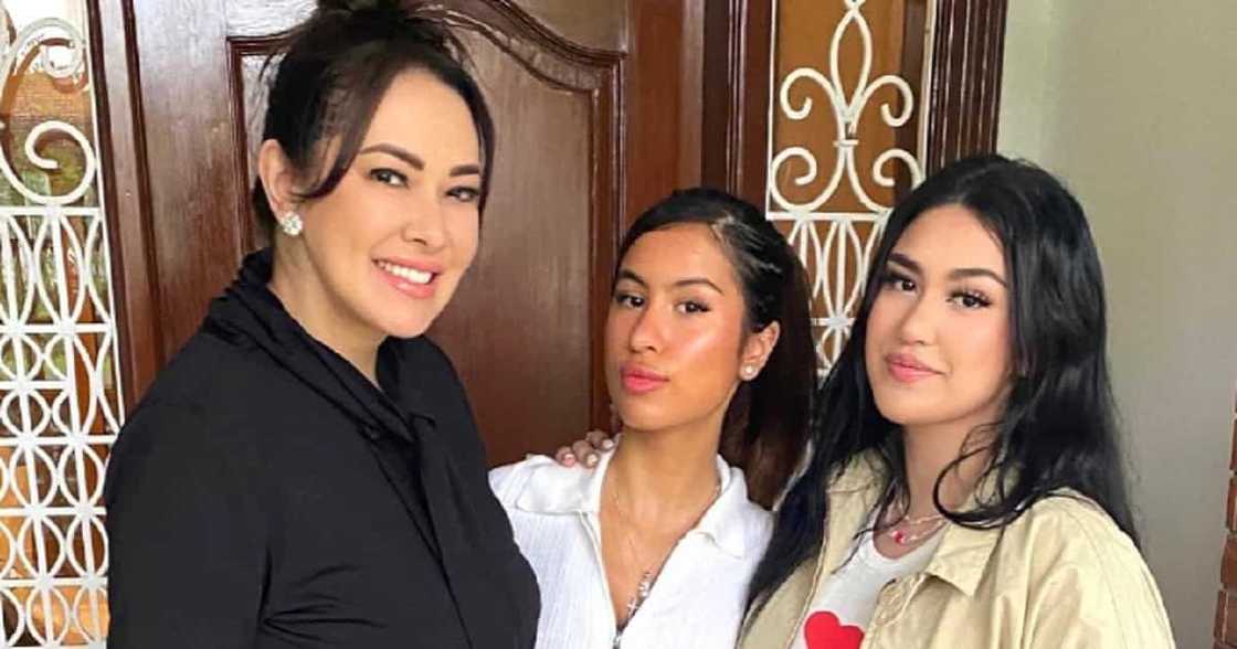 Ruffa Gutierrez and her daughters (@iloveruffag)