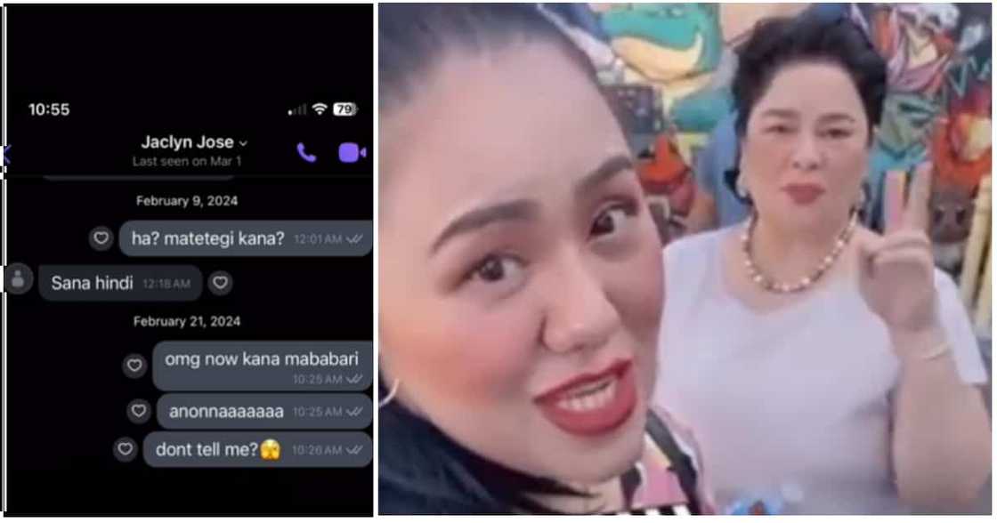 Aktres na si Cheena Crab, binahagi ang huling pag-uusap nila ni Jaclyn Jose Aktres na si Cheena Crab, binahagi ang huling pag-uusap nila ni Jaclyn Jose