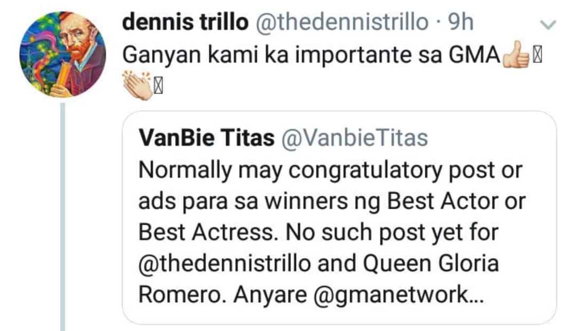 Matapos ang nakaka intrigang tweet ni Dennis Trillo laban sa GMA, account ng aktor na-hacked lang umano Matapos ang nakaka intrigang tweet ni Dennis Trillo laban sa GMA, account ng aktor na-hacked lang umano