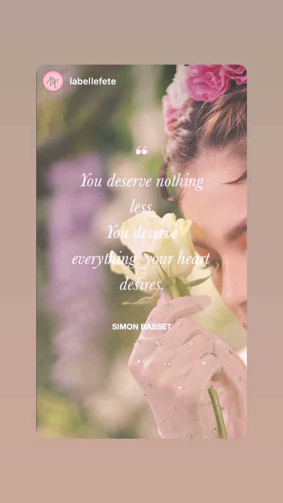 Andrea Torres, muling nagpakawala ng malalim na hugot: “You deserve nothing less” Andrea Torres, muling nagpakawala ng malalim na hugot: “You deserve nothing less”