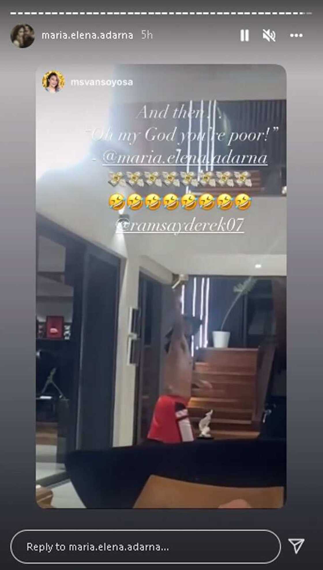 Ellen Adarna, nawindang sa peg ni Derek Ramsay: "Feeling Chavit" Ellen Adarna, nawindang sa peg ni Derek Ramsay: "Feeling Chavit"