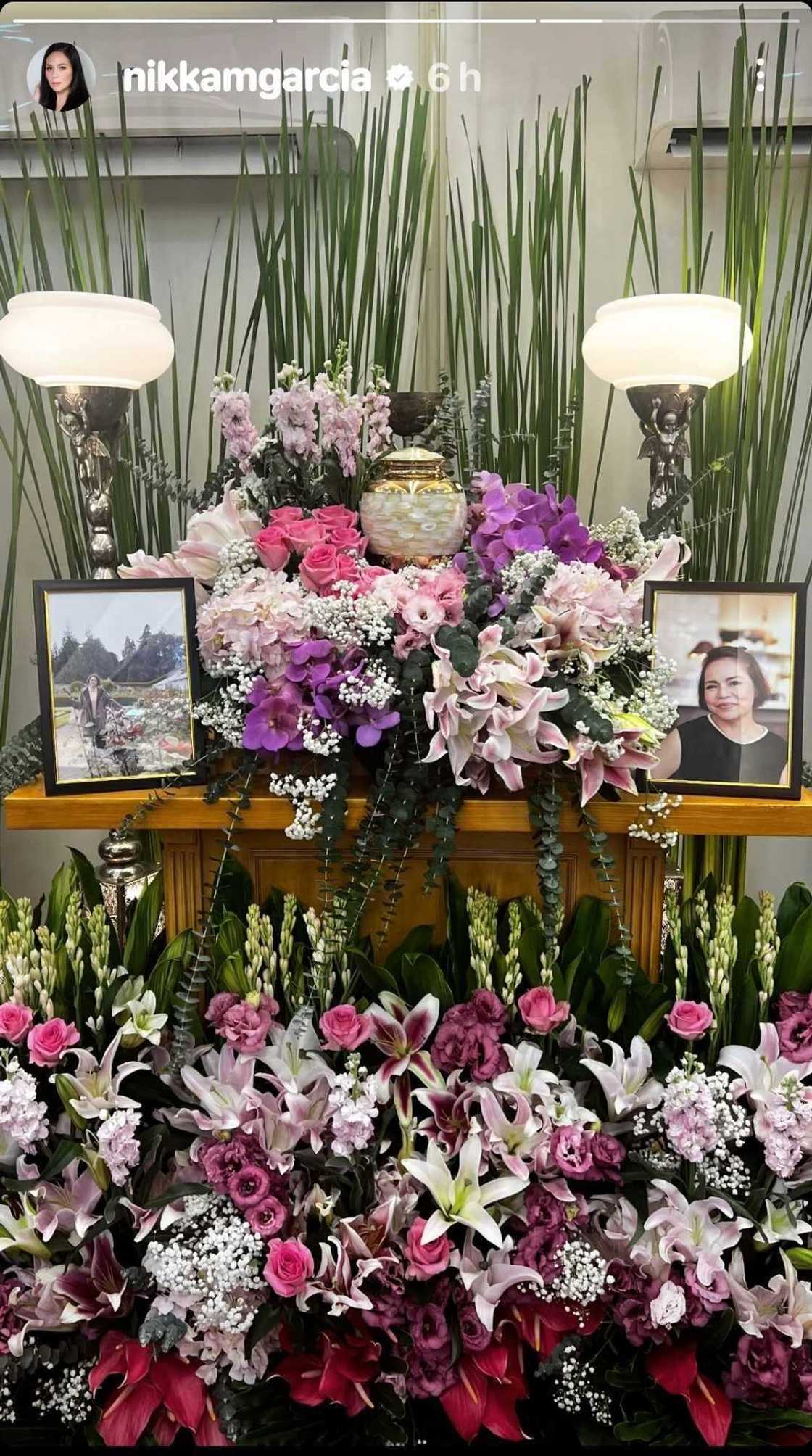 Patrick Garcia’s wife Nikka shares glimpse of actor’s late mother Celeste Garcia’s wake