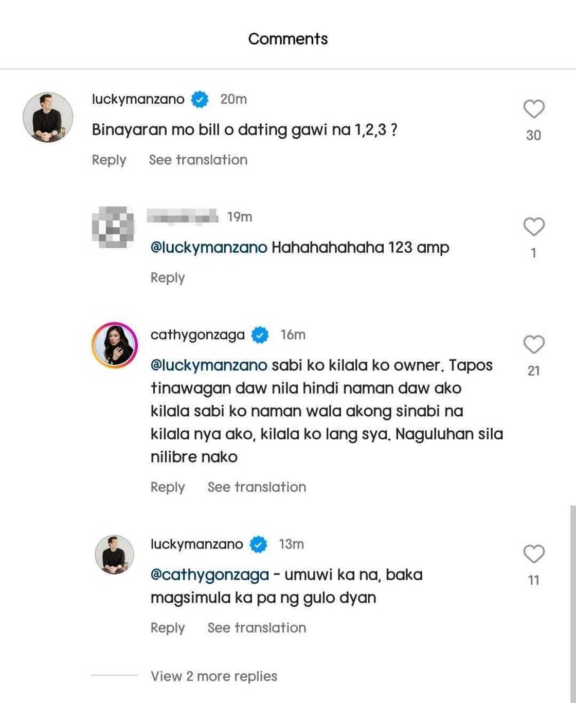 Luis Manzano, inasar si Alex Gonzaga: "Binayaran mo bill o dating gawi na 1,2,3?" Luis Manzano, inasar si Alex Gonzaga: "Binayaran mo bill o dating gawi na 1,2,3?"