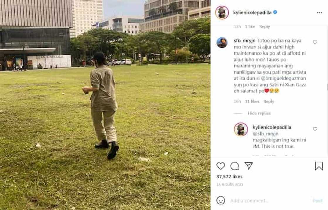 Kylie Padilla’s old comment denying alleged relationship with JM de Guzman resurfaces Kylie Padilla’s old comment denying alleged relationship with JM de Guzman resurfaces