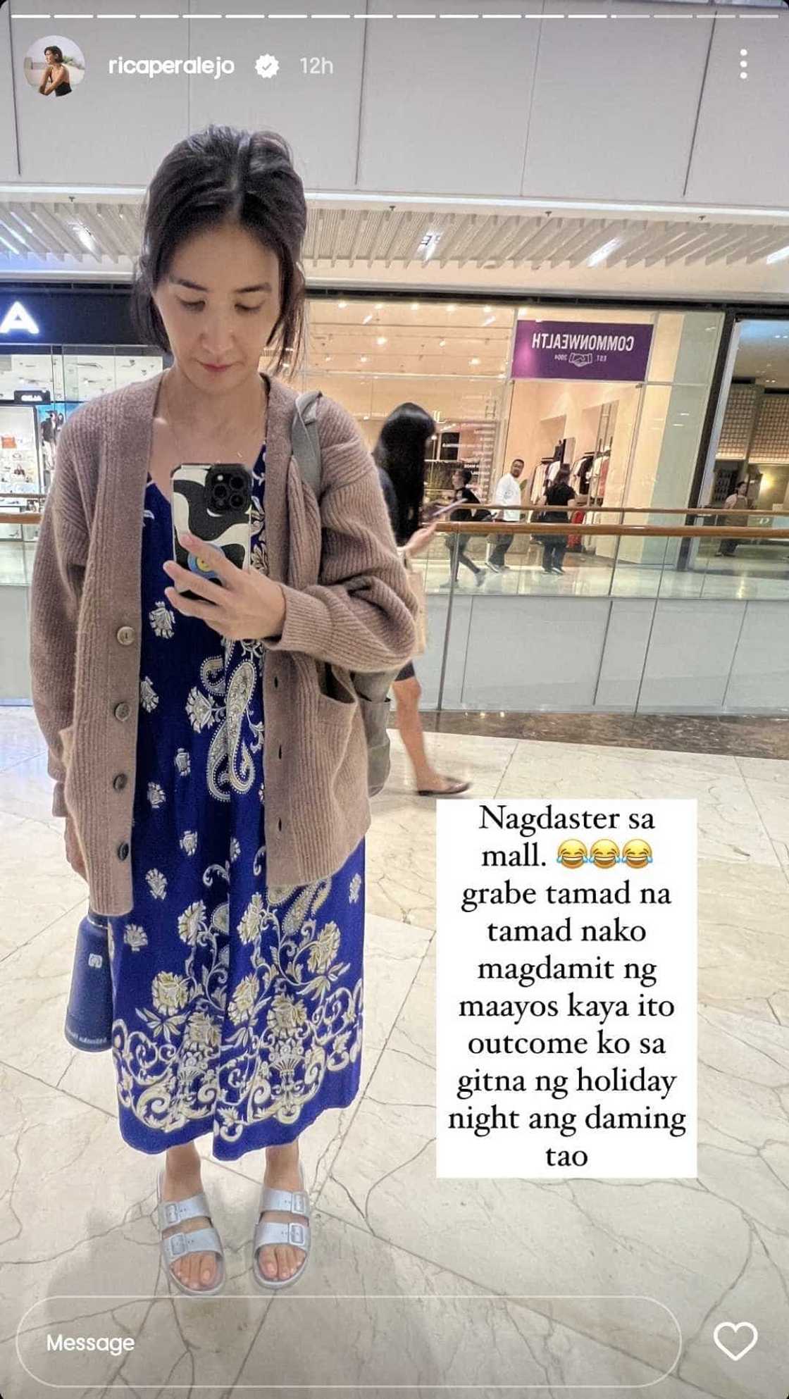 Rica Peralejo, ibinida ang kanyang simpleng OOTD sa mall: "Nagdaster" Rica Peralejo, ibinida ang kanyang simpleng OOTD sa mall: "Nagdaster"
