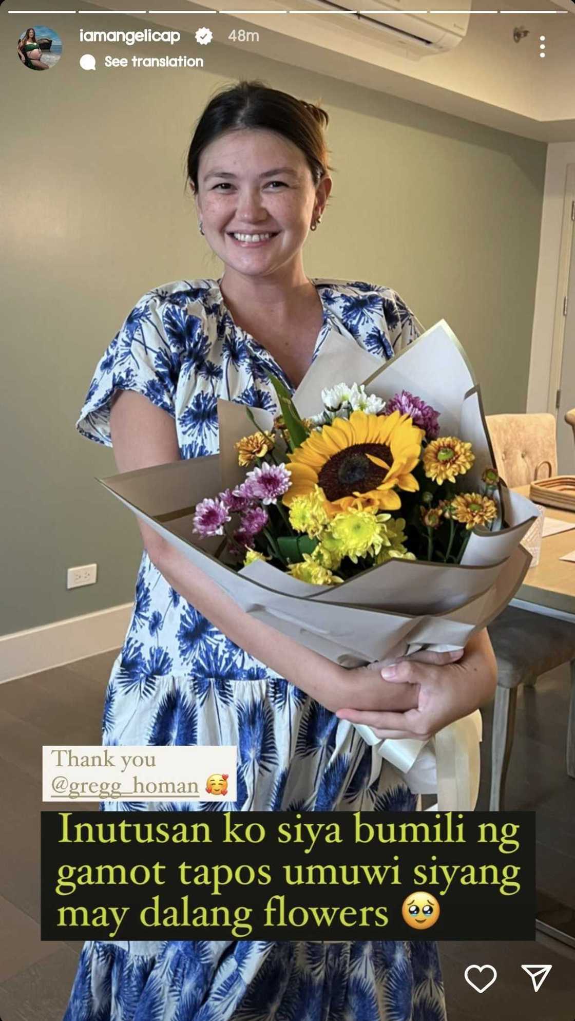 Netizens, kinilig sa sweet gesture ni Gregg Homan para kay Angelica Panganiban Netizens, kinilig sa sweet gesture ni Gregg Homan para kay Angelica Panganiban