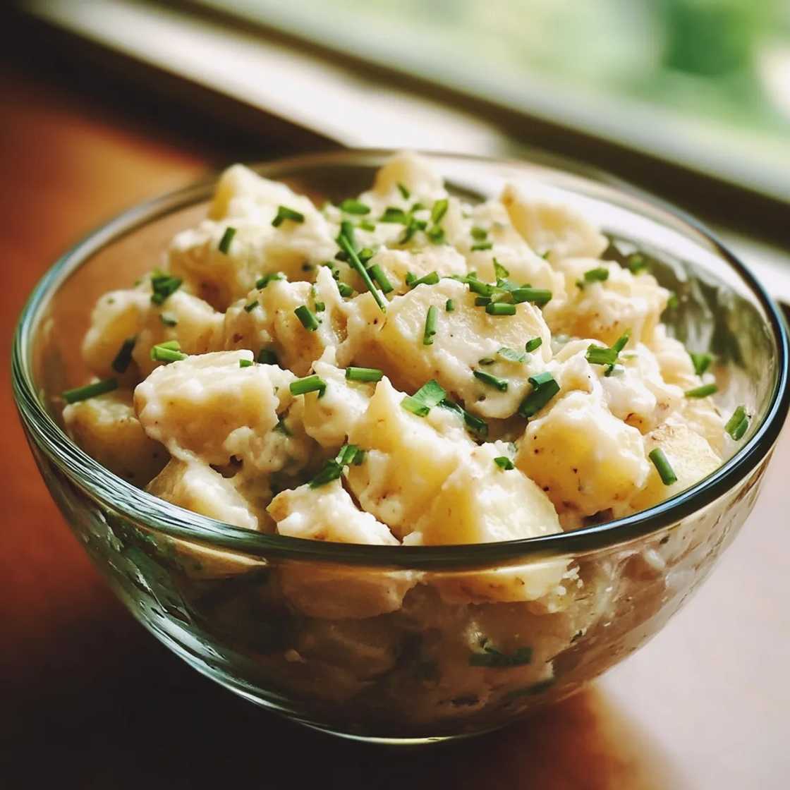 A bowl of potato salad A bowl of potato salad