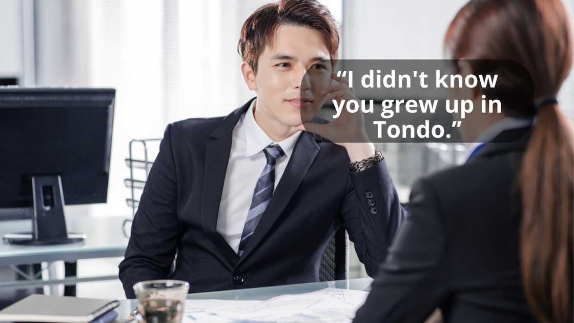 Colleagues discussing in office Colleagues discussing in office