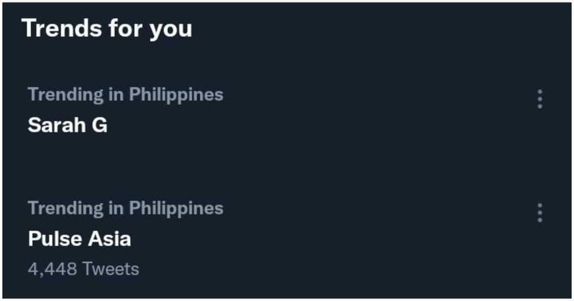 Sarah G, trending dahil sa picture na kasama ang composer ng 'Leni Tayo' at 'Rosas' Sarah G, trending dahil sa picture na kasama ang composer ng 'Leni Tayo' at 'Rosas'