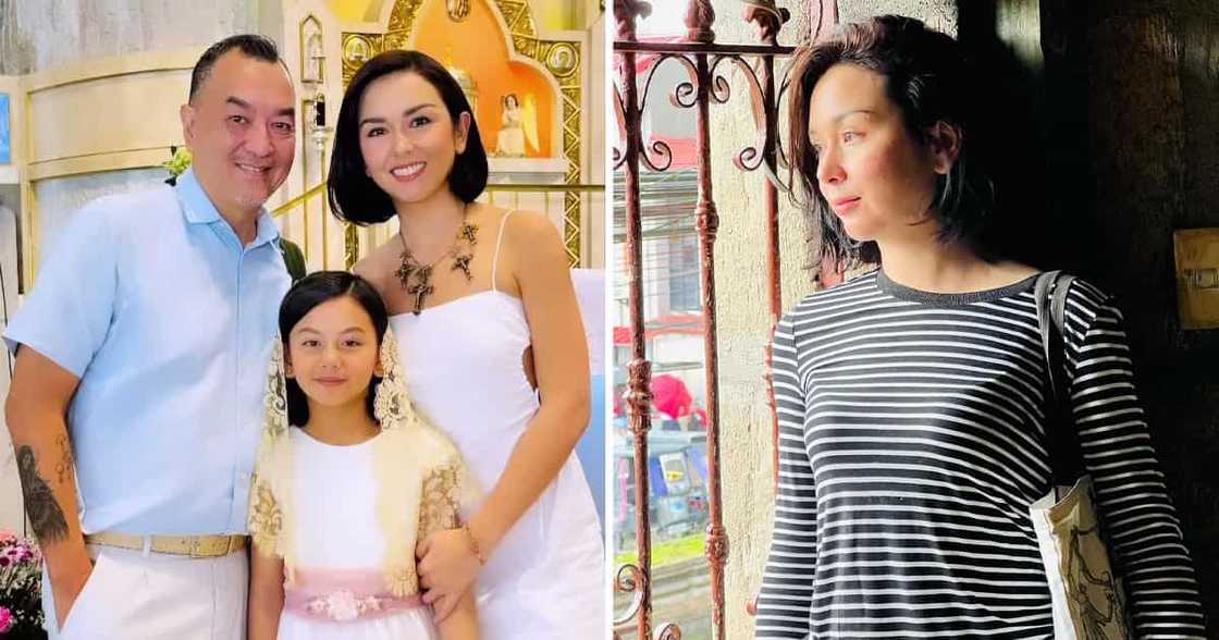Beauty Gonzalez, nag-post ng family pic sa First Communion ni Olivia Beauty Gonzalez, nag-post ng family pic sa First Communion ni Olivia