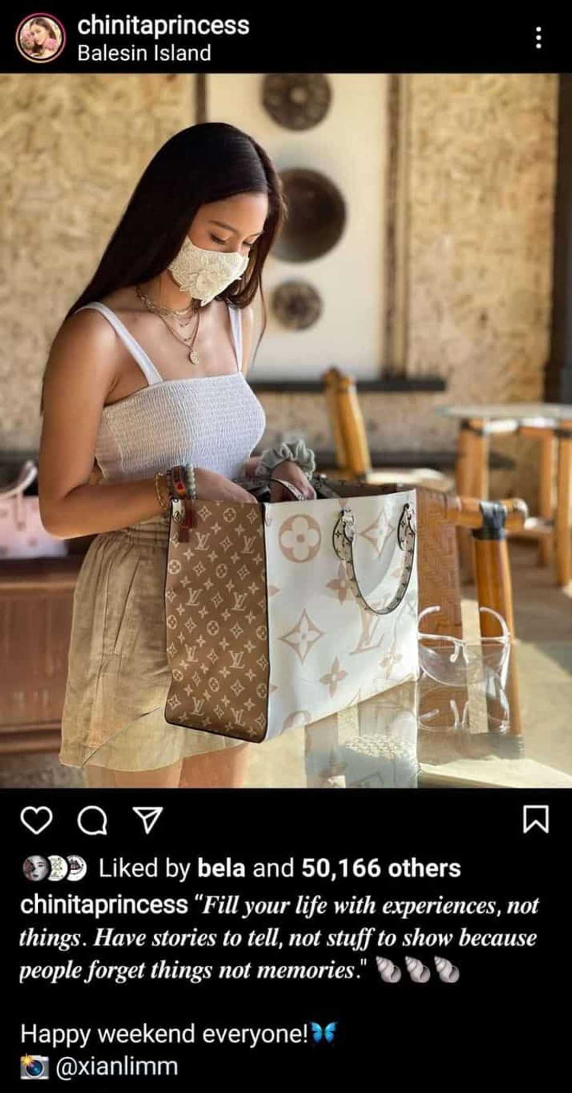 Kim Chiu, sinagot ang mga bashers na pumuna sa kanyang online post na may luxury bag Kim Chiu, sinagot ang mga bashers na pumuna sa kanyang online post na may luxury bag