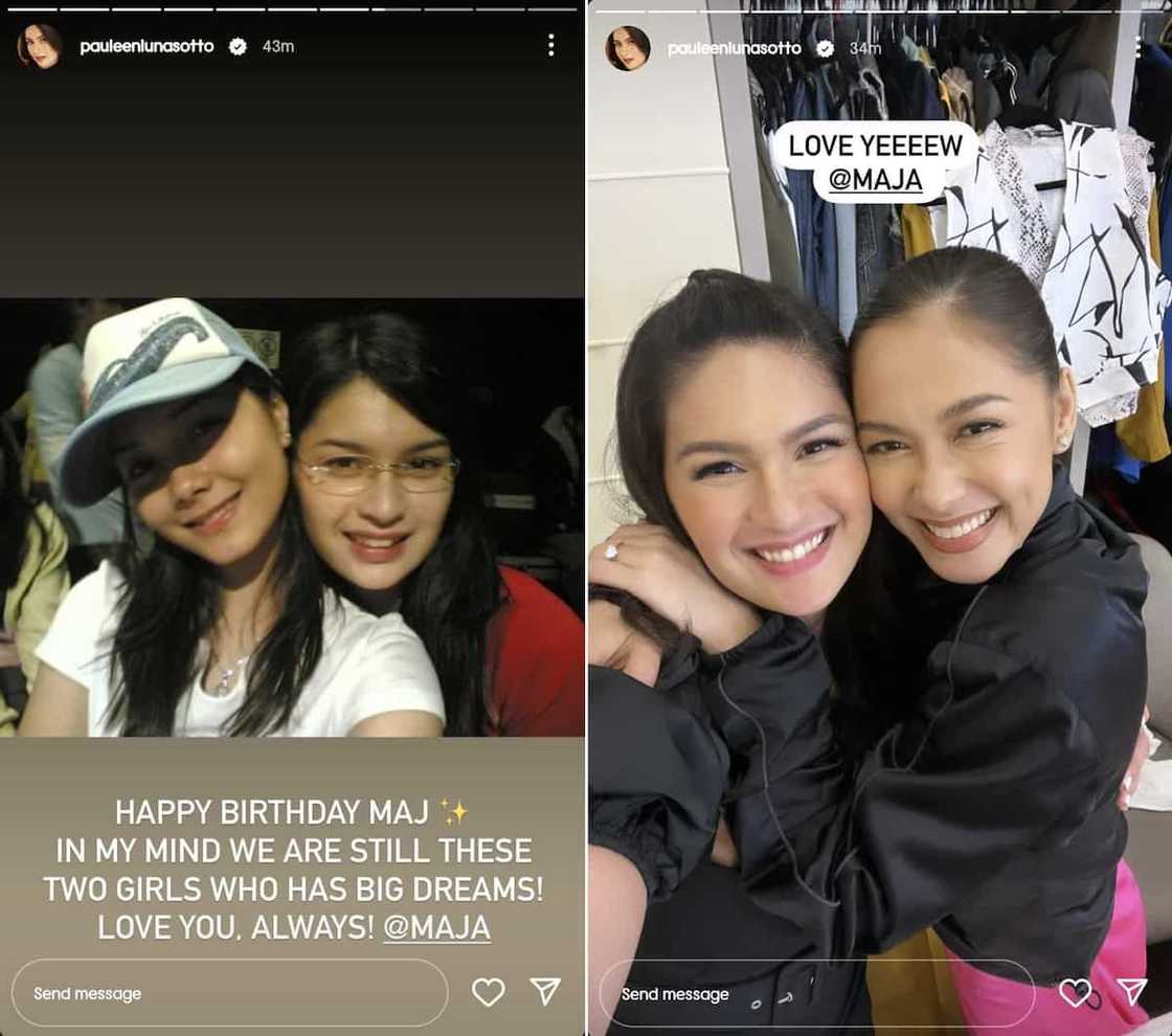 Pauleen Luna posts throwback picture with Maja Salvador; pens birthday message