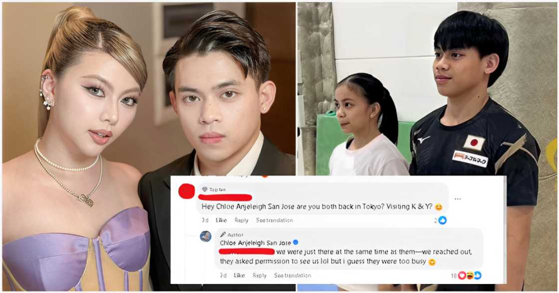 Chloe at Carlos Yulo, nag-reach out daw kina Eldrew at Yza: "They asked permission to see us" Chloe at Carlos Yulo, nag-reach out daw kina Eldrew at Yza: "They asked permission to see us"
