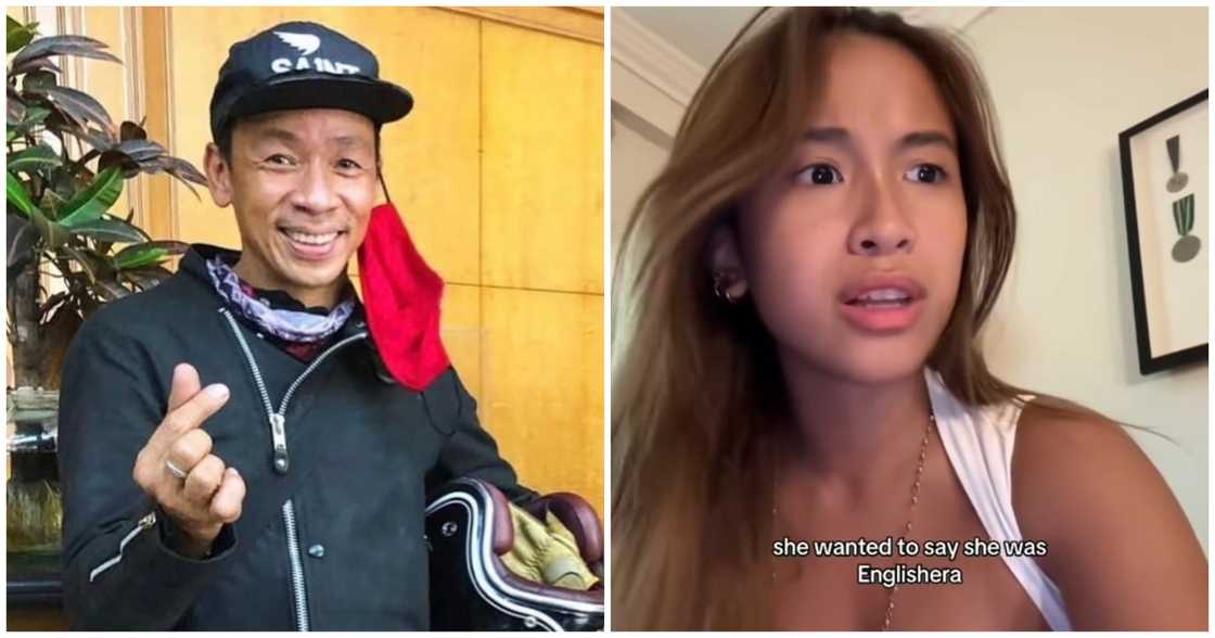 Kuya Kim reposts his daughter Emman Atienza's old video about "Englishera halata" girl Kuya Kim reposts his daughter Emman Atienza's old video about "Englishera halata" girl
