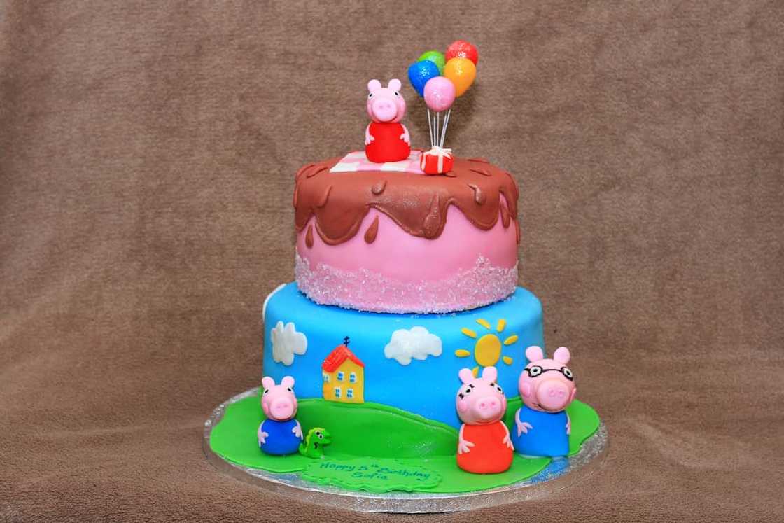 Peppa Pig cake design Peppa Pig cake design