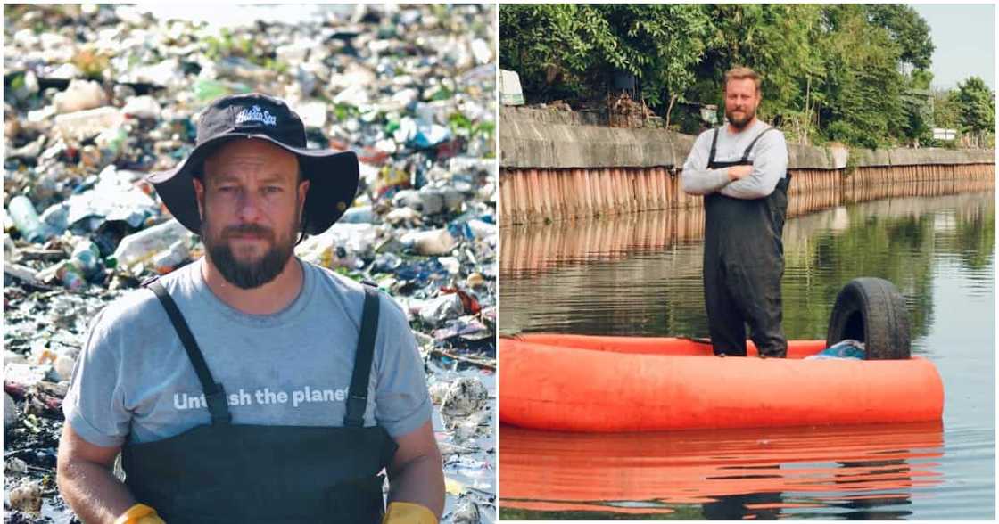 Australian content creator na si Mike Smith, hinangaan sa paglilinis ng ilog ng Pateros Australian content creator na si Mike Smith, hinangaan sa paglilinis ng ilog ng Pateros