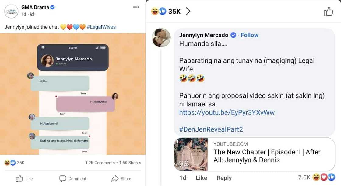 Jennylyn Mercado's "humanda sila" comment on GMA Drama's post goes viral Jennylyn Mercado's "humanda sila" comment on GMA Drama's post goes viral