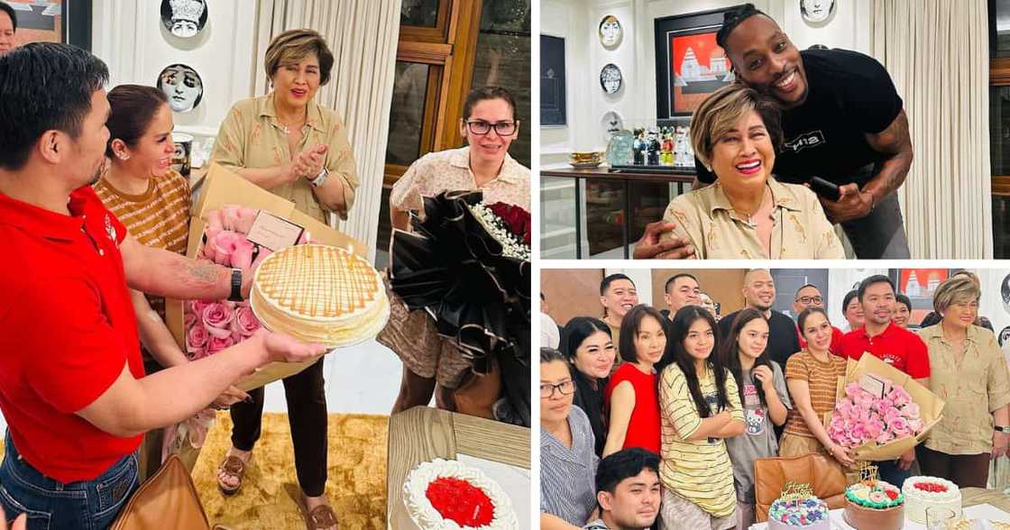 Annabelle Rama, nakisaya sa birthday salubong nina Jinkee Pacquiao, kambal nito Annabelle Rama, nakisaya sa birthday salubong nina Jinkee Pacquiao, kambal nito