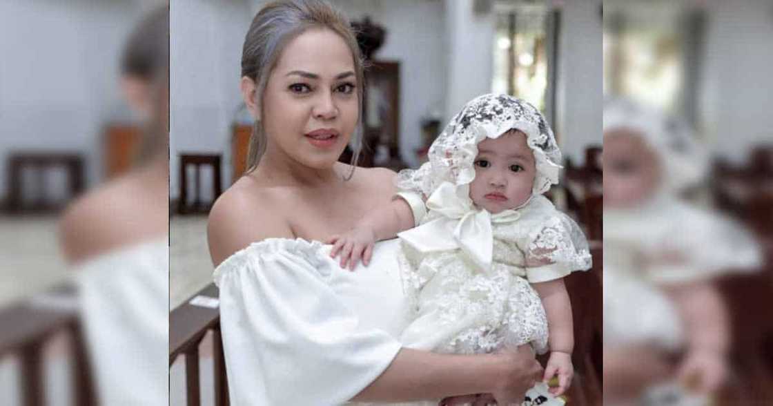 Ethel Booba's cute baby gets baptized