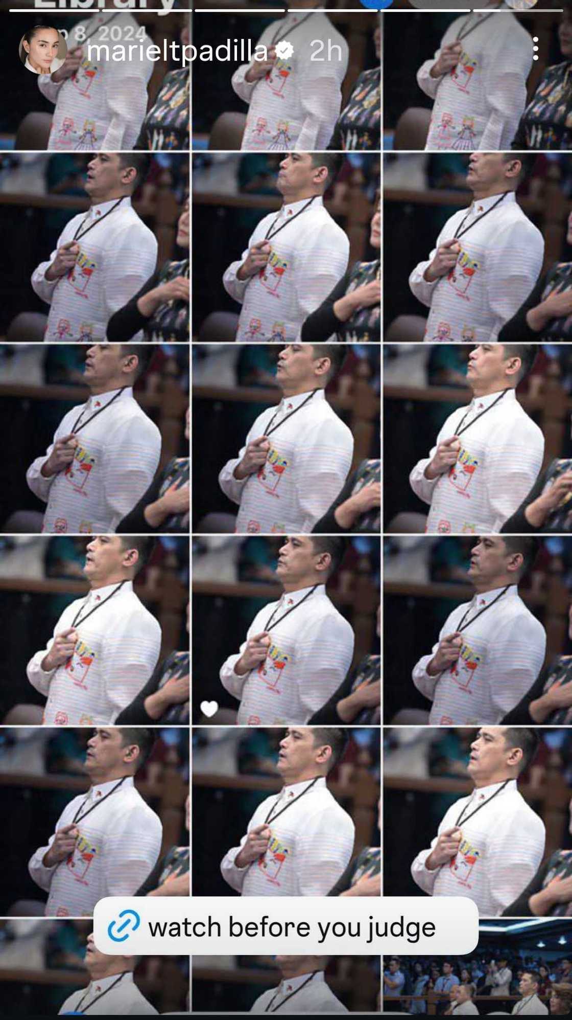 Mariel Padilla backs Robin Padilla, refutes ‘dirty finger’ gesture claims Mariel Padilla backs Robin Padilla, refutes ‘dirty finger’ gesture claims