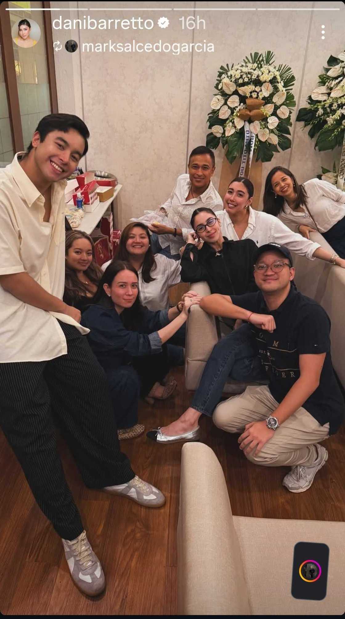 Dani Barretto reposts glimpse of late uncle Mito Barretto’s wake