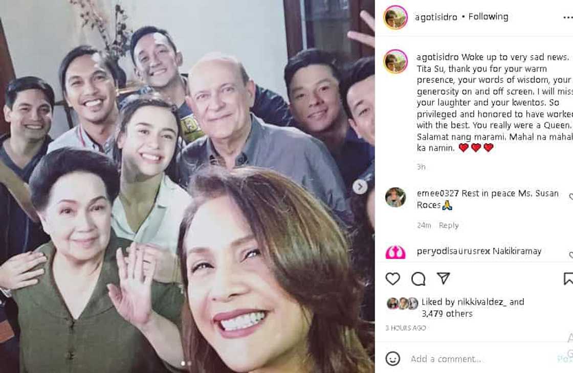 Agot Isidro, nagbigay ng madamdaming mensahe para kay Susan Roces Agot Isidro, nagbigay ng madamdaming mensahe para kay Susan Roces