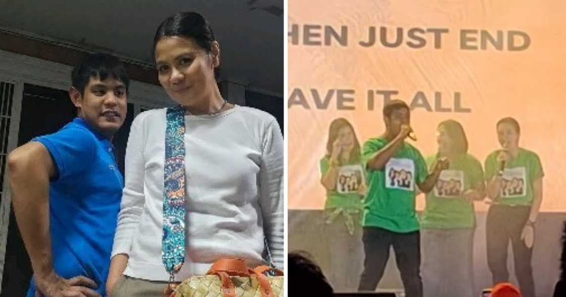 Anak ni Candy Pangilinan na si Quentin, nagalit nang pinag-lip sync siya sa isang performance (@candypangilinan) Anak ni Candy Pangilinan na si Quentin, nagalit nang pinag-lip sync siya sa isang performance (@candypangilinan)