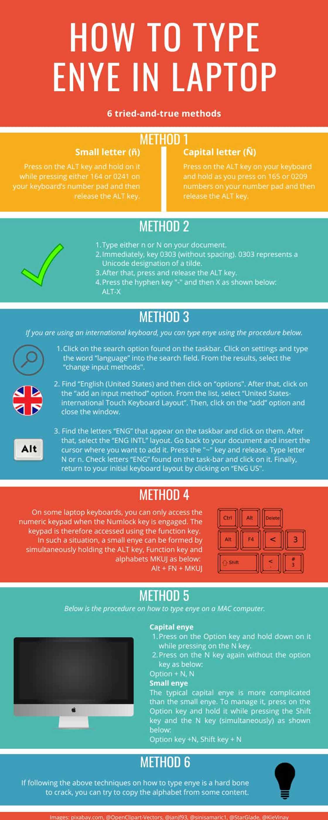 How to type enye in laptop How to type enye in laptop