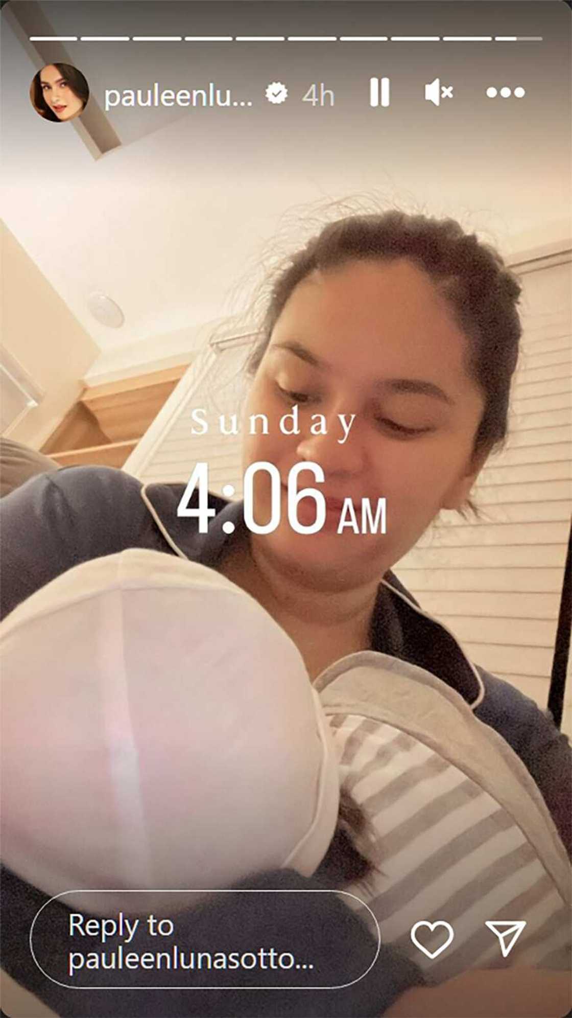 Pauleen Luna-Sotto, di alintana pagpupuyat, basta personal lang maalagaan si Baby Tia Pauleen Luna-Sotto, di alintana pagpupuyat, basta personal lang maalagaan si Baby Tia