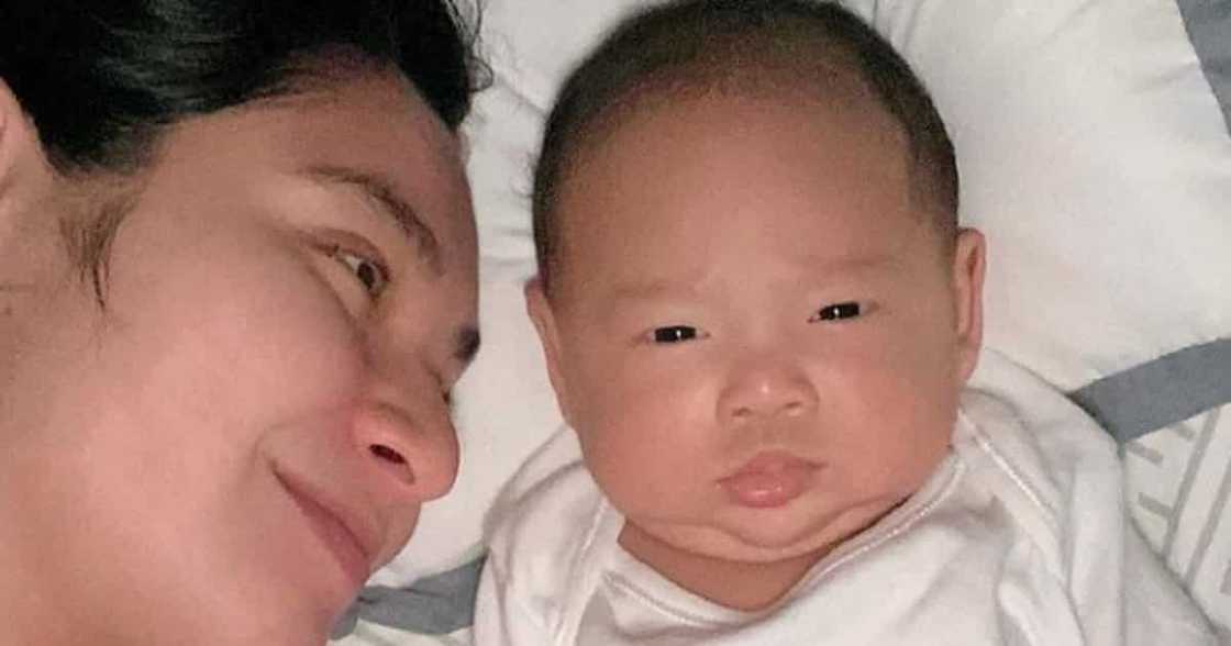 Ryza Cenon and Miguel Cruz’s baby boy Night gets baptized