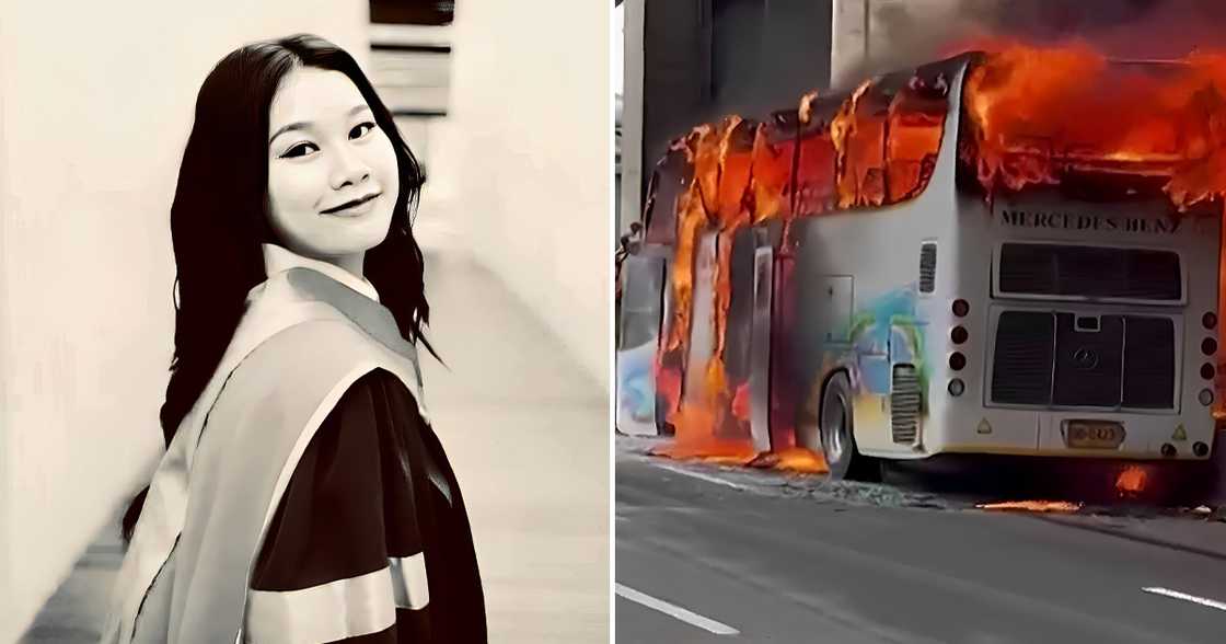 Thai teacher, natagpuang yakap-yakap ang isang estudyante sa loob ng nasunog na bus sa Thailand