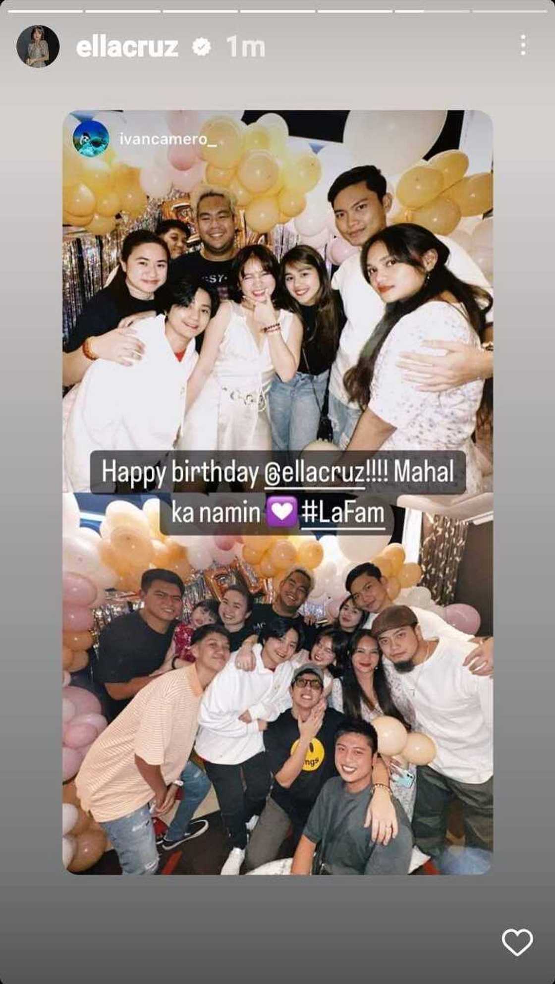 Glimpse of Ella Cruz’s birthday party goes viral; netizens greet the actress Glimpse of Ella Cruz’s birthday party goes viral; netizens greet the actress