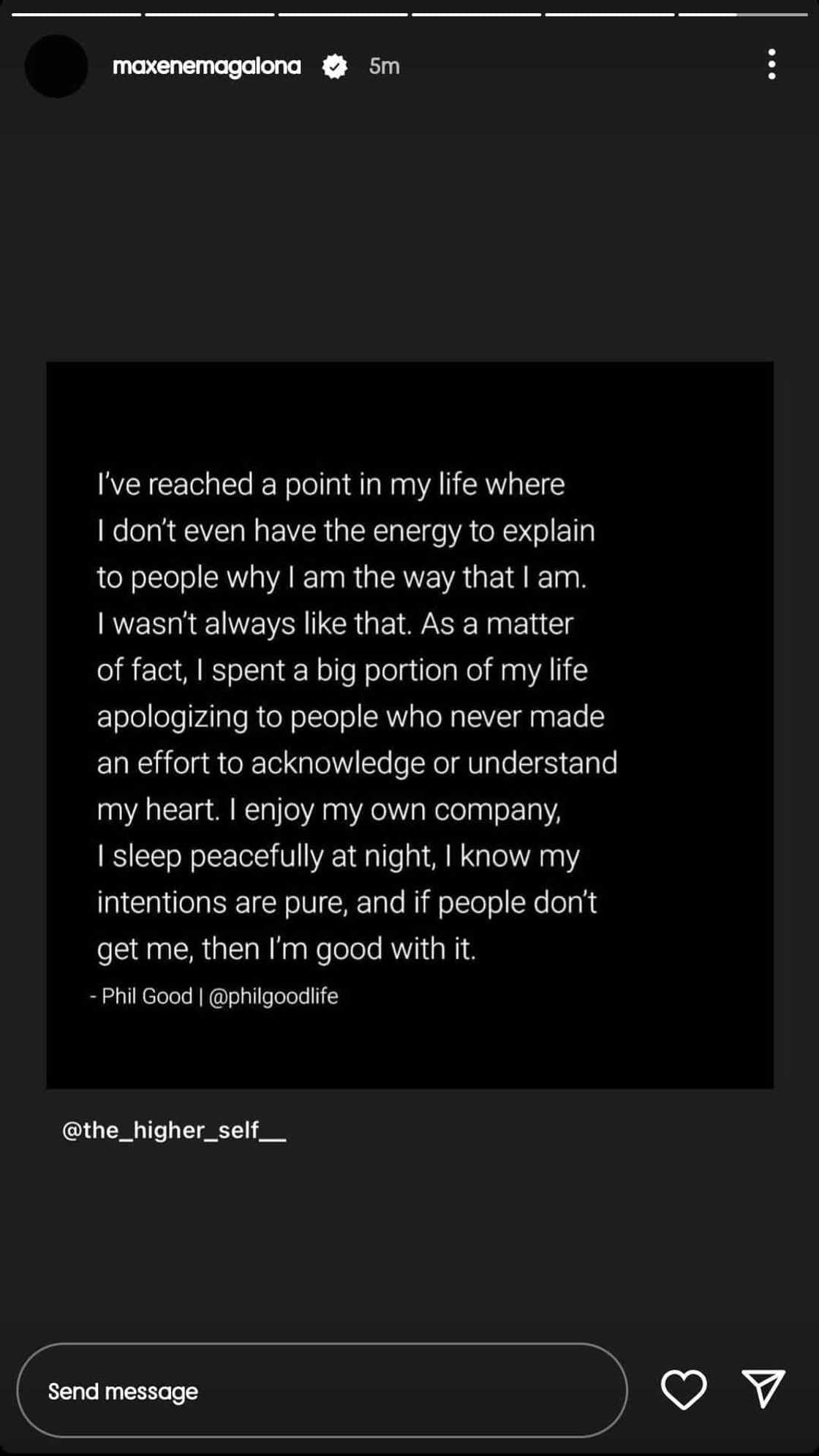 Maxene Magalona drops cryptic post about not having to explain herself to others Maxene Magalona drops cryptic post about not having to explain herself to others