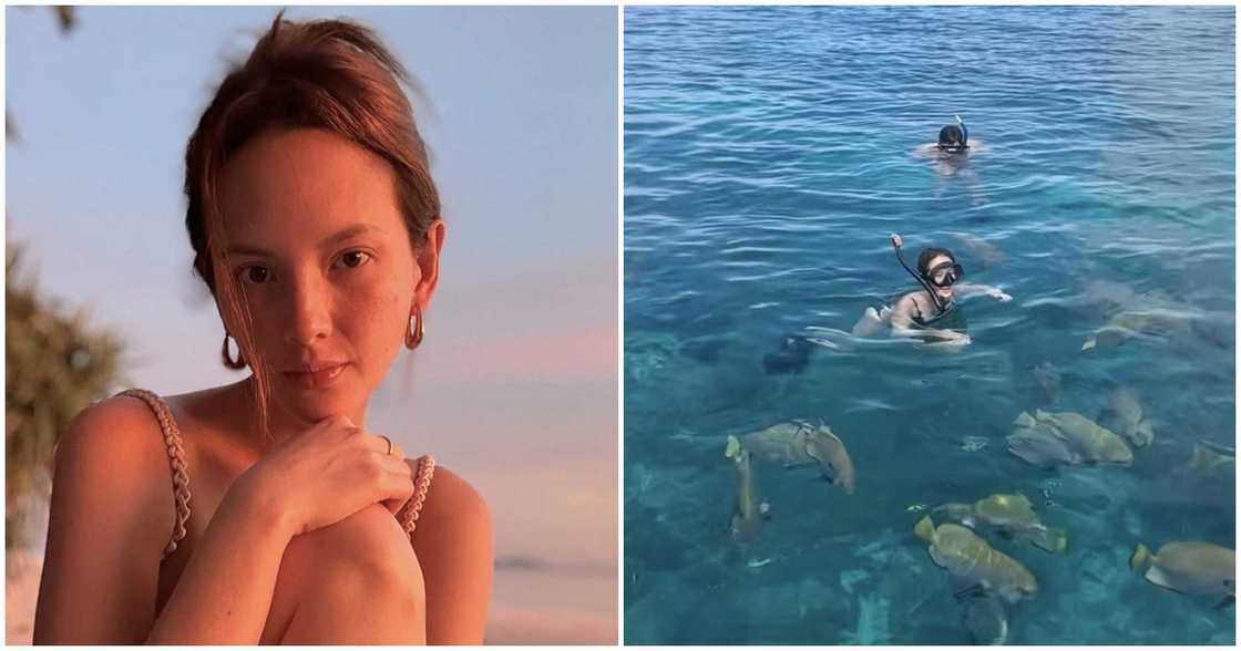 Ellen Adarna, may bagong pasilip sa kanyang Amanpulo getaway: "Sunsets, sunrise, serenity" Ellen Adarna, may bagong pasilip sa kanyang Amanpulo getaway: "Sunsets, sunrise, serenity"