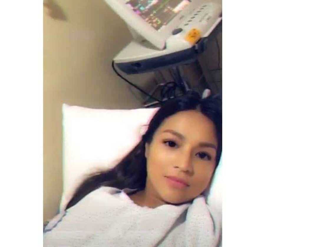 Aubrey Miles finally gives birth to a baby girl, shows picture for the first time Aubrey Miles finally gives birth to a baby girl, shows picture for the first time