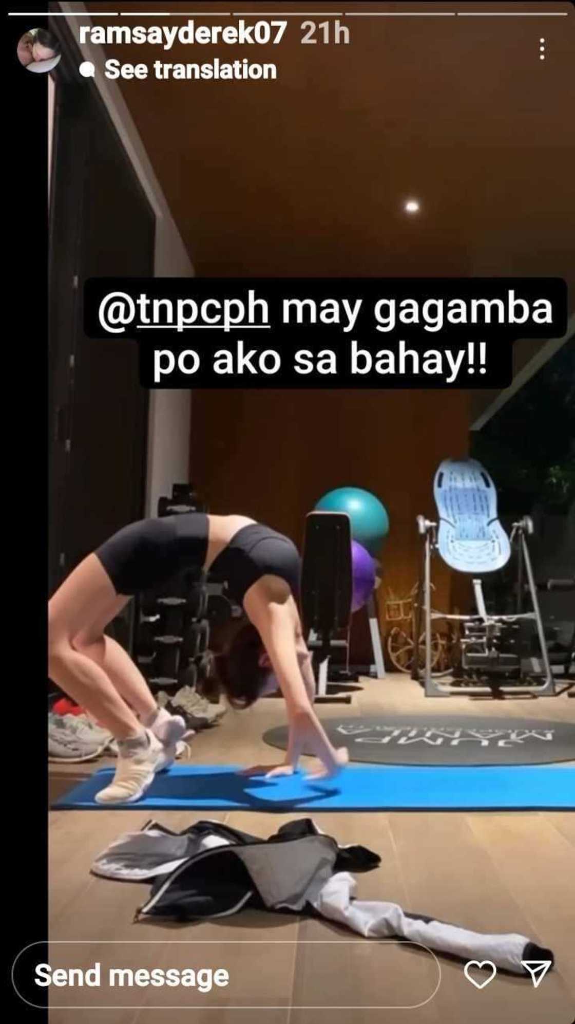 Derek Ramsay, tinawag na “gagamba” si Ellen Adarna dahil sa flexibility nito Derek Ramsay, tinawag na “gagamba” si Ellen Adarna dahil sa flexibility nito