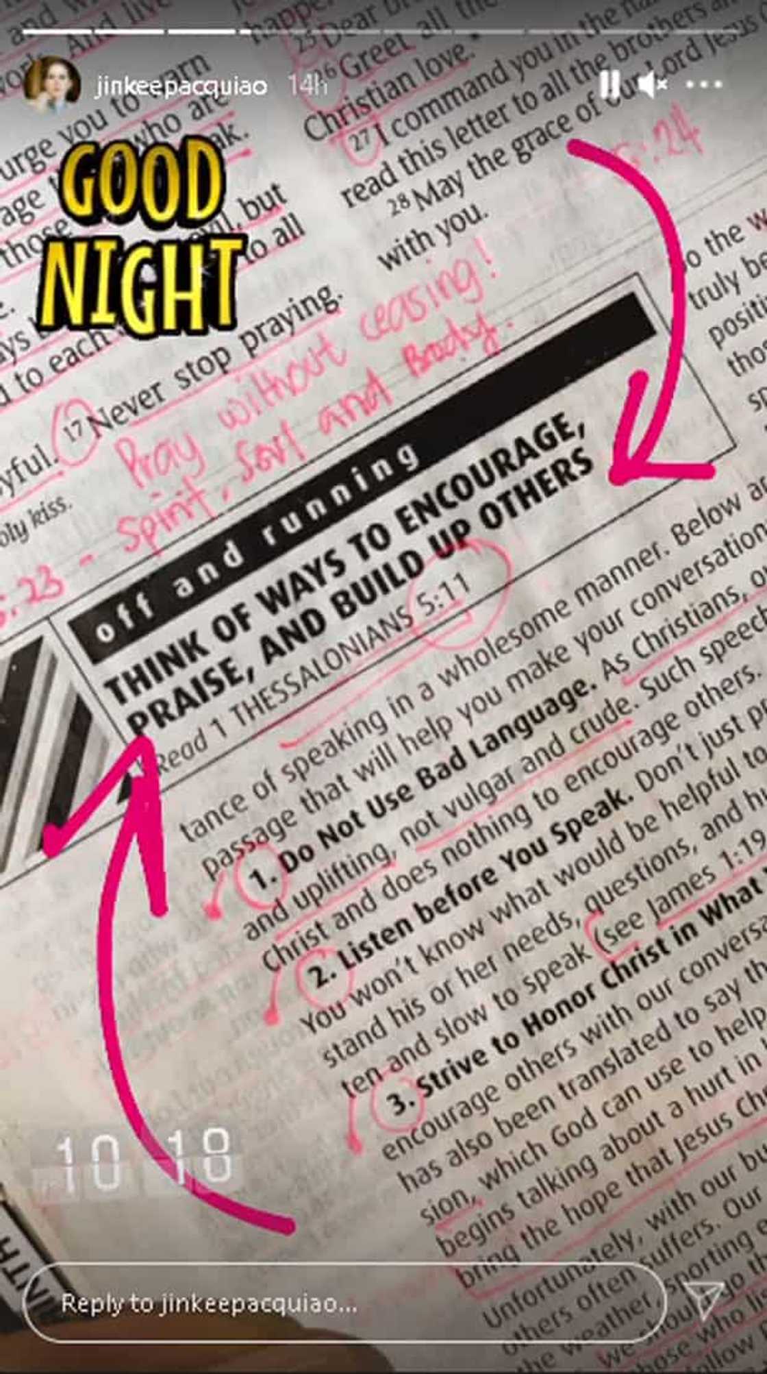 Jinkee Pacquiao, nag-post ng matapang na mensahe: "Think of ways to build up others" Jinkee Pacquiao, nag-post ng matapang na mensahe: "Think of ways to build up others"