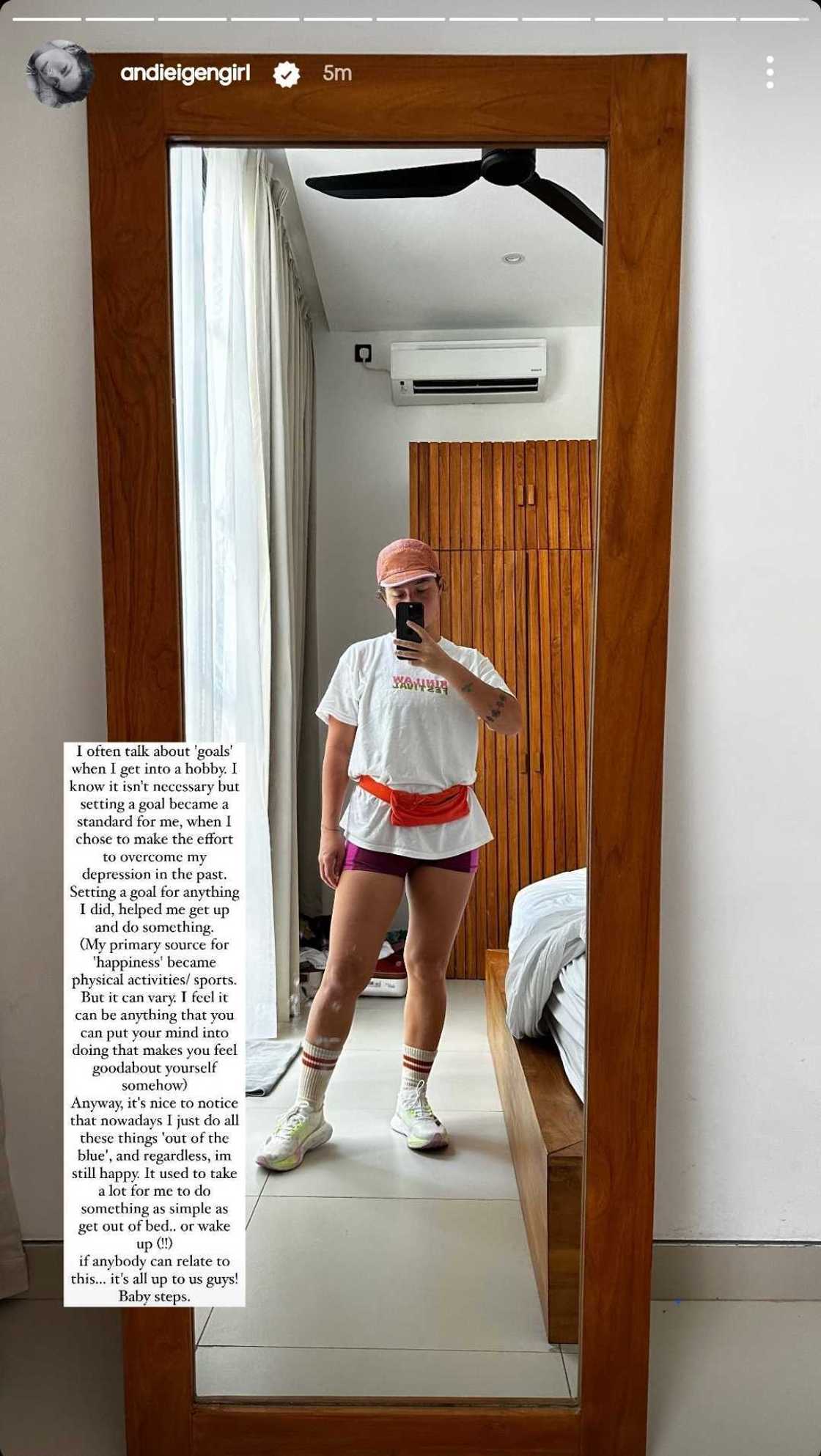 Andi Eigenmann opens up about overcoming her depression in the past Andi Eigenmann opens up about overcoming her depression in the past