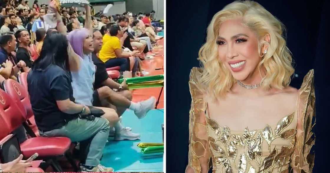 Vice Ganda, all out support para sa volleyball team ng kanyang dating school: “Bakanke” Vice Ganda, all out support para sa volleyball team ng kanyang dating school: “Bakanke”