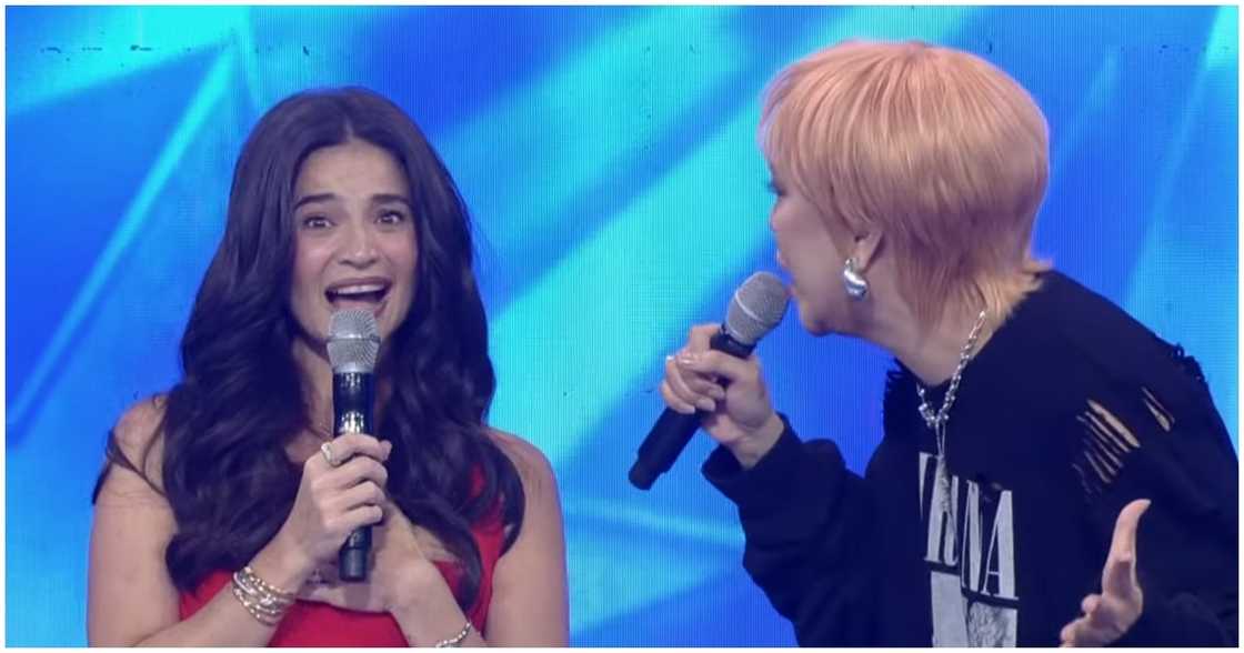 Anne Curtis, nawindang sa pa-'surprise' production number niya sa 'Showtime' Anne Curtis, nawindang sa pa-'surprise' production number niya sa 'Showtime'
