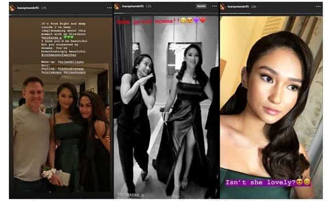 Ina Raymundo shares prom night photos of her daughter Erika Ina Raymundo shares prom night photos of her daughter Erika