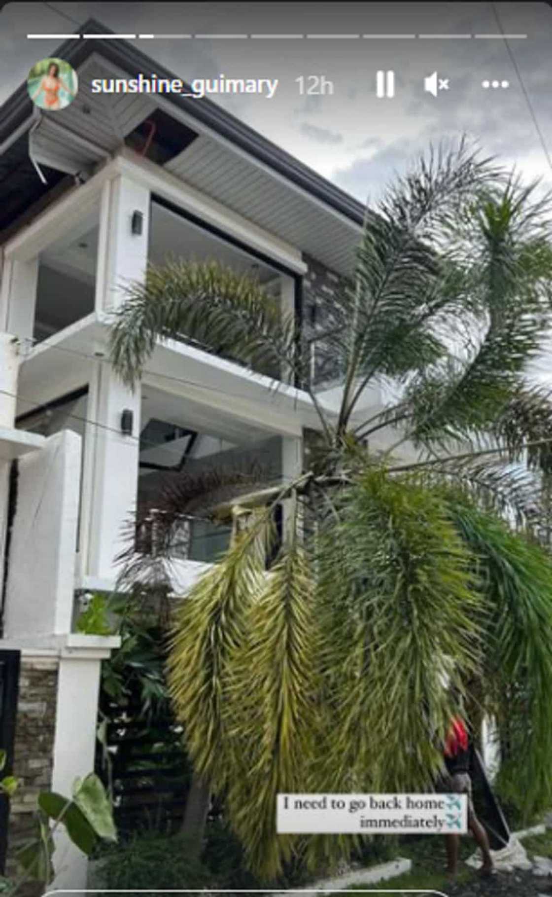 Sunshine Guimary, ipinakita ang sinapit ng kanyang bahay sa Cebu dahil sa Bagyong Odette Sunshine Guimary, ipinakita ang sinapit ng kanyang bahay sa Cebu dahil sa Bagyong Odette