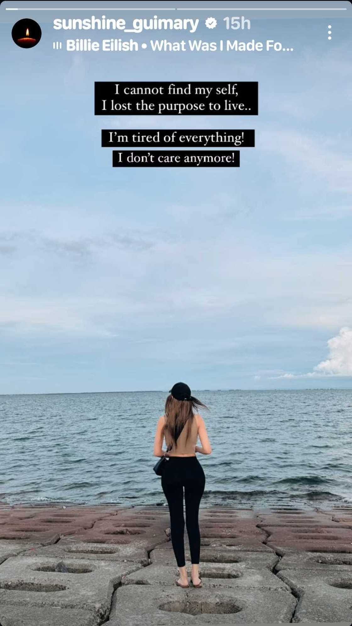 Sunshine Guimary, may makabagbag-damdaming post sa gitna ng pagdadalamhati Sunshine Guimary, may makabagbag-damdaming post sa gitna ng pagdadalamhati